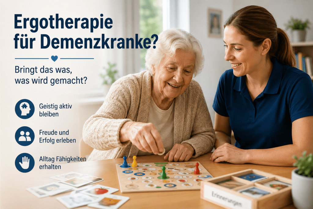 Ergotherapie bei Demenz: Bringt das etwas?