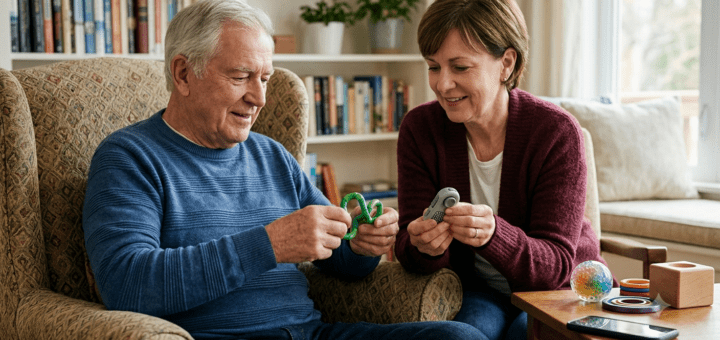 Smartphone weg, Entspannung her: Warum sensorisches Spielzeug der neue Stresskiller im Pflegealltag ist