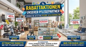 Rabattaktionen unserer Partner, Bild mit Pflegeprodukten