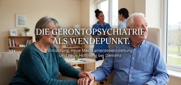 Wenn die Pflege zu Hause kippt: Warum eine psychiatrische Medikamenteneinstellung bei Demenz lebensrettend sein kann