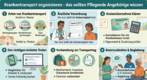 Krankentransporte organisieren – das sollten Angehörige wissen