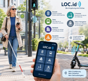 LOC.id: Eine App, die blinden und sehbehinderten Menschen Orientierung gibt