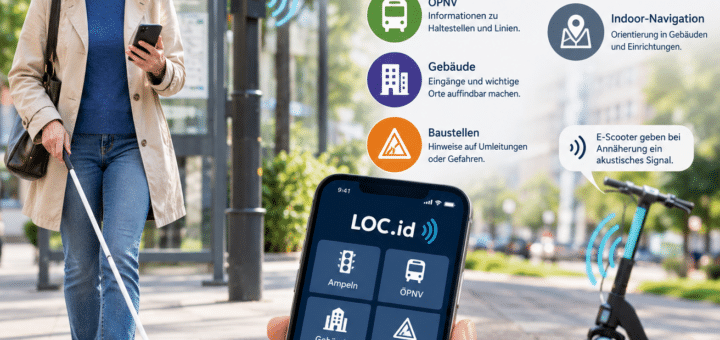 LOC.id: Eine App, die blinden und sehbehinderten Menschen Orientierung gibt