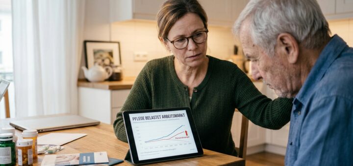 Neue Studie: Pflege belastet Arbeitsmarkt